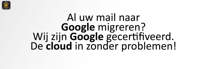 CLoud oplossingen van bijvoorbeeld Google